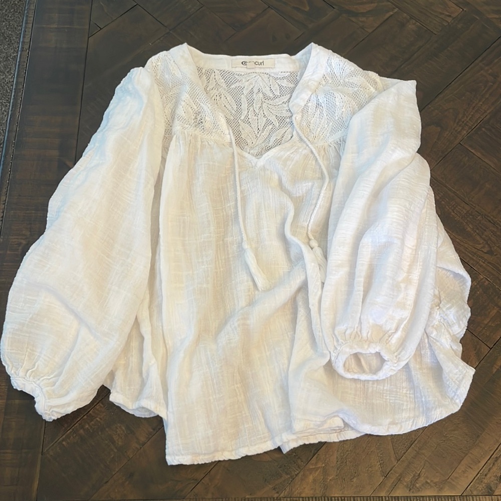 Rip Curl White Blouse